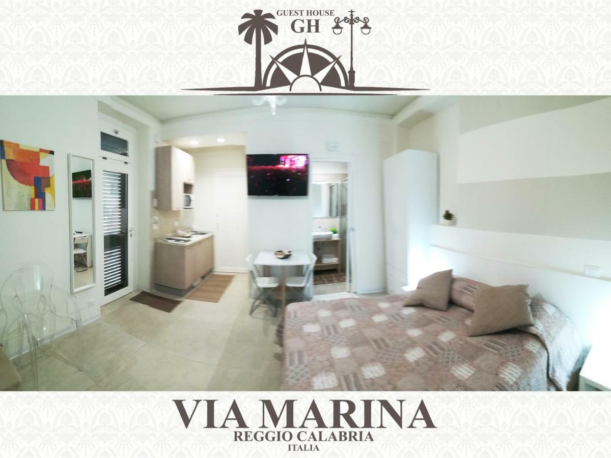Guest House B&B Via Marina レッジョ・ディ・カラブリア エクステリア 写真